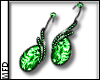 {M} Emerald Earrings