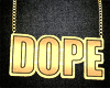 Necklace Dope Wife Gold