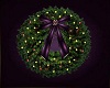 Christmas Purple Wreath