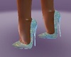 3 D flower heels