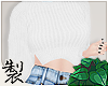 ☯ Crop Sweater/White
