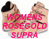 RoseGold Supras *Womens*