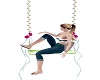 lover's floral swing