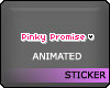 Pinky Promise Sticker
