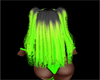 (bud) green gamer hair