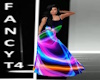 ColoredSwirls 2Pc Dress