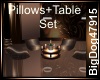 [BD]Pillow+TableSet