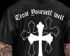 @ Black shirt +tattoo