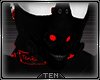 T! Neon Dark Skull Mask