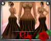 BM BROWN ELEGANT DRESS