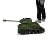 Camouflage Toy Tank