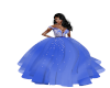 TEF COUTURE BLUE  GOWN