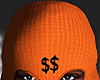 Ski Mask Money Orange