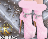 💕Elegant Pink Boots