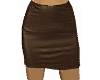 Skirt Leather Brown