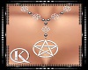 Necklace Pentagram White