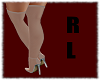 RL Heels w/ Tights Tan