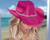 Fuchsia Cowboy Hat V2