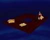 Red Wooden  Raft