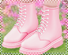 w. Pink Basic Boots