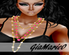 g;Elisa fushia beads