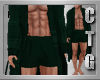 CTG DRK GREEN ROBE/BOXER