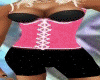 SM AluringRed ShortSet