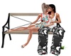 |L| Rose and Kiss Bench