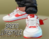 JC. RED BANDAID AF1 M