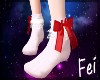 Cute Socks {White/Red}