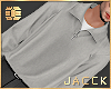 ≡ 1/4 Zip Grey Sweater