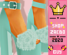 Baby Blue Fur Pumps