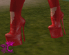 Connie's latex boots