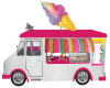 Ice Cream Truck W/Poses