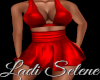 !LS Red Haltr Mini Dress