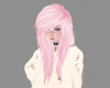 pinky emo hair