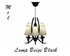 Lamp Beige Black