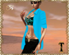 ![T] Jacket Top Turquois