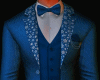 Snowflakes Blue Suit
