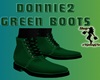 DONNIE2 GREEN BOOTS