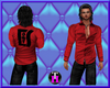 TH*Red Noz silk shirt