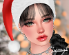 S. Christmas Hat - Black