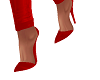 RED CHAIN SHOES