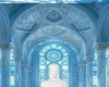 Teal room background