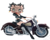 Betty Boop 2 On Biker