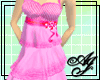 Pink Dress w/ Flower