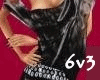 6v3| Black Striped Dress
