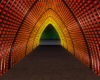 winter light tunnel