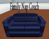 Family Nap Couch BLUE