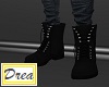 -Laced- Black Boot